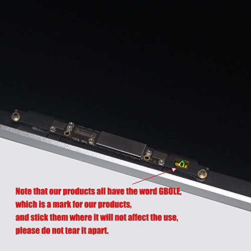 Image of Screen Replacement for MacBook Air A2337 M1 2020 Year EMC 3598 MGN63 MGN93 MGND3 MGN73 MGNA3 MGNE3 Retina 13.3 inch Full LCD Display Screen Complete Top Assembly 2560x1600 (Rose Gold)