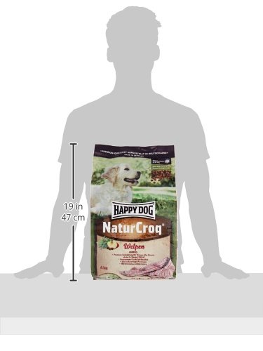 Happy Dog 2384 Hundefutter NaturCroq Welpen, 4 kg, L