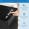 OneConcept Condizionatore Portatile Senza Tubo 65W 3 in 1, Umidificatore, Climatizzatore Portatile Silenzioso, Ventilatore Aria Fredda, Raffrescatore d’Aria 360m³/h, Serbatoio da 6L, Timer 2 Ore