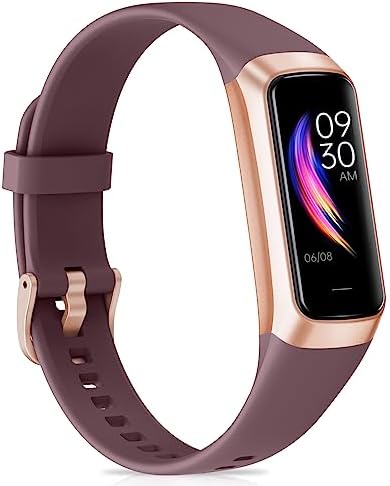 Fitness Tracker Smartwatch für Herren und Damen – Aktivitätstracker mit 24/7 Herzfrequenz-, Schlaf- und Blutdruck-Trendüberwachung, Schrittzähler & Sportuhr, kompatibel mit iOS And