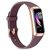 Moremore Fitness Tracker with 24/7 Heart Rate, Sleep Tracker, Blood Pressure, Stopwatch, Activity Tracker with 1.1" AMOLED Screen, Waterproof Step Tracker for Android iPhones Men Women