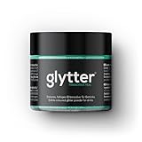 Glytter Glitzerpulver für Getränke (Türkis) - essbarer Glitzer für Drinks & Flüssigkeiten, für Likör, Sekt, Cocktails - trinkbares & geschmacksneutrales Glitzerpulver - Glitzerpuder, Glitzer-Staub