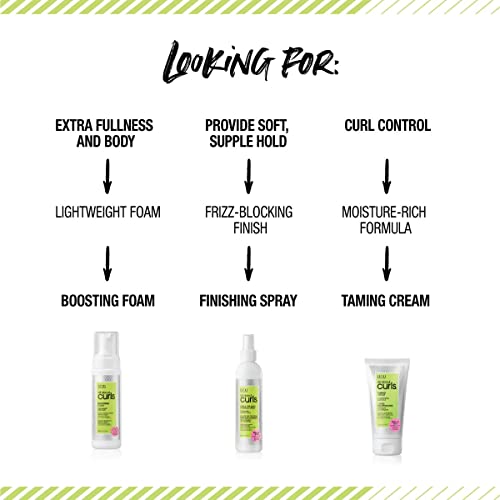 All About Curls Boosting Foam Free from SLS SLES Sulphates Silicones and Parabens Colour-Safe, 200ml