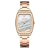Diseño elegante simple: Reloj simple y estilo elegante, este es un reloj clásico de estilo para las mujeres, reloj perfecto para todo tipo de fiesta, casual, actividades en el interior o el uso diario.