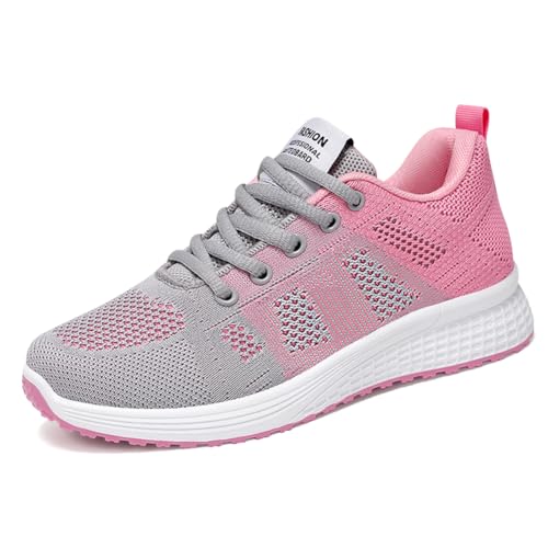 Image of Padgene Womens Sneakers Lightweight Tennis Walking Shoes Sports Running Shoes for Woman Mesh Breathable Gym Fashion Sneakers Athletic Comfortable Casual