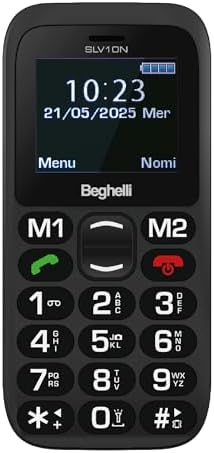 Beghelli - SLV10N Elderly Life Saving Phone, GSM with SOS Button,...