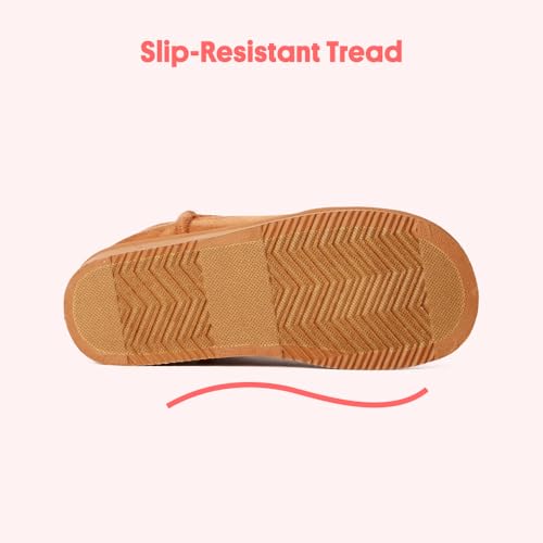 FabKids Girls Winter Mid Calf Snow Boots Warm Faux Fur Lined Non-Slip Shoes for Toddler Little Kid Big Kid4