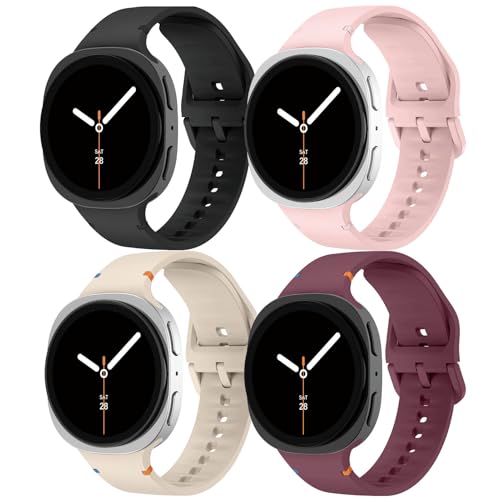 Bracelet Galaxy Watch 8 Classic 46mm en silicone - Idéal pour le sport et le quotidien