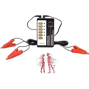 GYLONG  Electrostimulator Tepelklemmen/Tepels, Estim Sex Sm Beperkingen Tepelklemmen Clitoris Massager, Fetish Slave Seksspeeltjes Voor Vrouwen, Rood, A, Ro