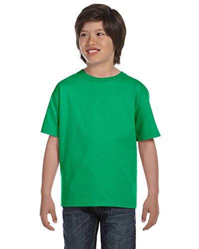 Product of Brand Gildan Youth DryBlend 56 oz, 50/50 T-Shirt - Irish Green - M - (Instant Savings of 5% & More)