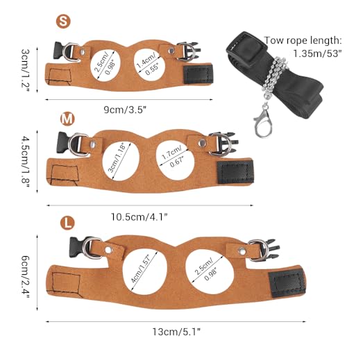 Image of Reptiles Harness Leash, 3PCS Adjustable Bearded Dragon Harness with 5.4Ft Leash for Gecko, Bearded Dragon, Iguana, Hamster, Guinea Pig