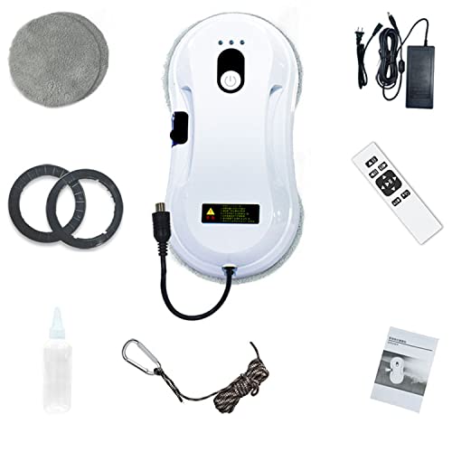 CraftNestUK Window Cleaner Robot,smart Window Vacuum Cleaner with Automatic Water Spray,glass Cleaning Robot with Remote Control