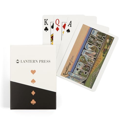 Naipes de poker Nebraska Lantern Press, 52 cartas