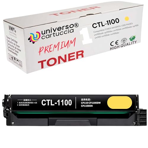 universo cartuccia CTL 1100 Tóner Compatible con Pantum cm1100adn cp1100dw cm1100dn cm1100adw cp1100 cm1100dn cm1100dn cm1100dw (Amarillo)
