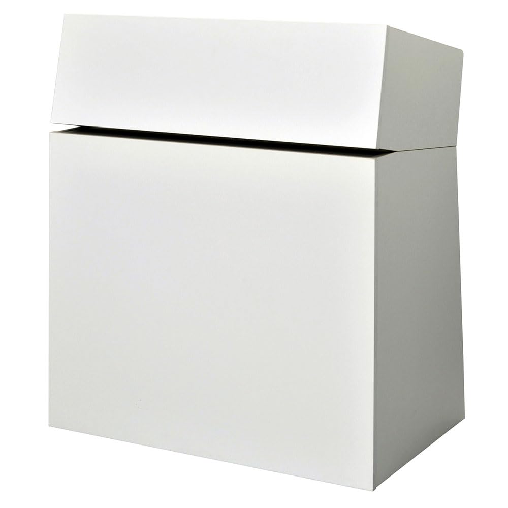 Amazon.co.jp: W900 ホワイト キャスター コンセント付き 演説台 W900