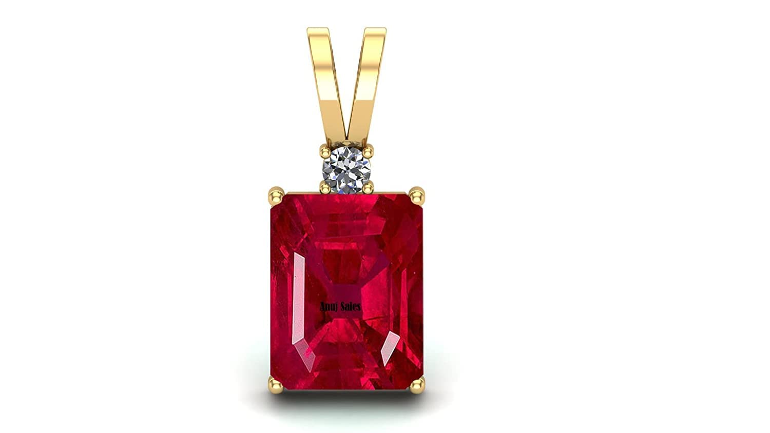 ANUJ SALES Certified 8.25 Carat A+ Quality Natural Ruby Manik Ashtadhatu Gold Plated Pendant/Locket Gemstone by Lab Certified(Top A+) Quality (B0BYDY1QC2) Amazon Price History, Amazon Price Tracker