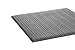Crown FL3610GY Ribbed Anti-Fatigue Mat, Vinyl, 36 x 120, Gray
