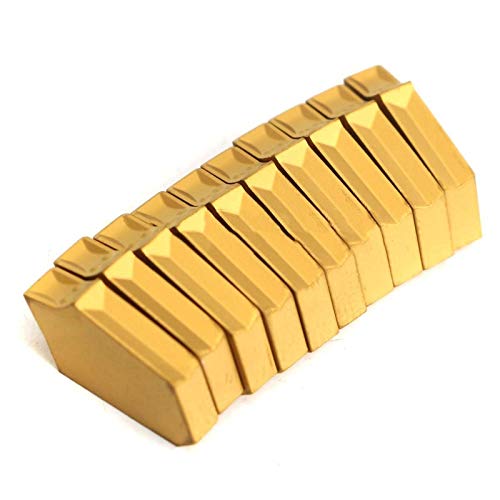 10 Stück SP300 NC3020 GTN-3 CNC Rillen-Trenn-Hartmetall-Einsätze 3 mm Breite Cover