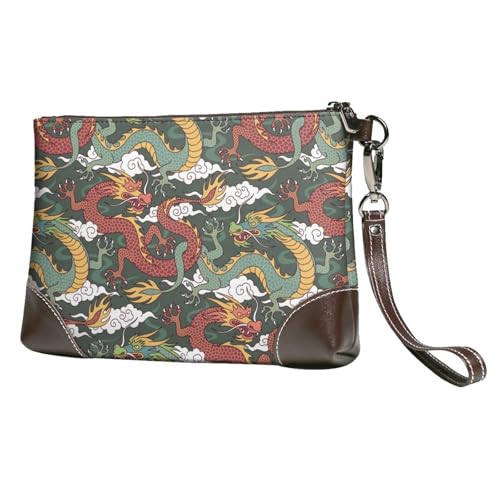 NBKING] クラッチバッグ ヒョウ柄 豹柄 ピンク 花柄 セカンドバッグ