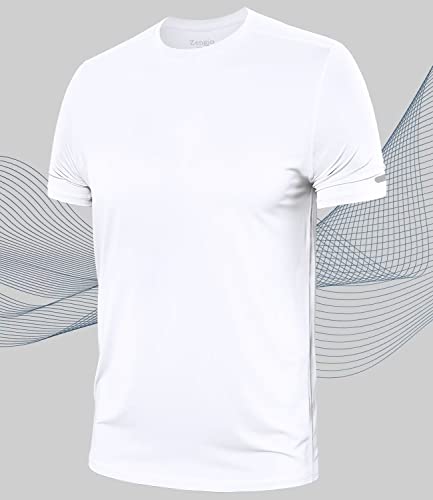 Image of Dry Fit Athletic Shirts for Men Short /Long Sleeve Workout Shirt