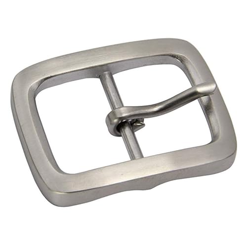 YIMAIVIST 1.5 inch stainless steel belt buckle replacement for 1.5 in or 38mm belt strap (A01)