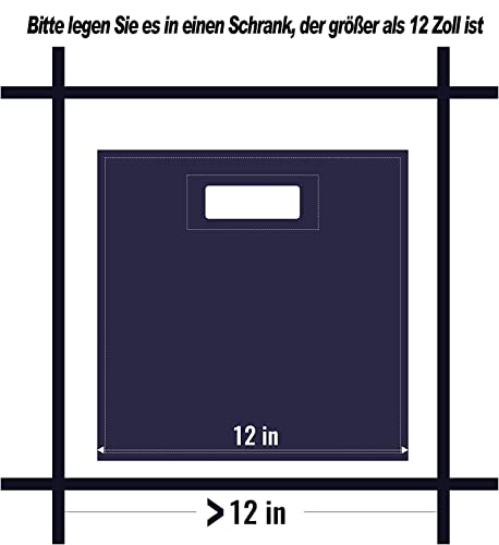 Lauatiiu 3 confezioni pieghevoli, cesti