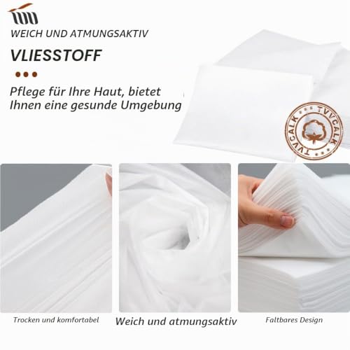 Tvvcalk 100PCS Einweg Bettlaken, 80 x 180cm – Ansicht 3