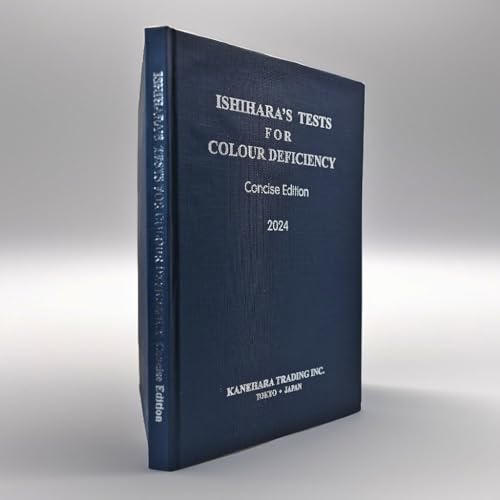 Ishihara Color Test Book | 14 Plates Concise Edition 2024 | Eye Test Chart Books for Color Deficiency