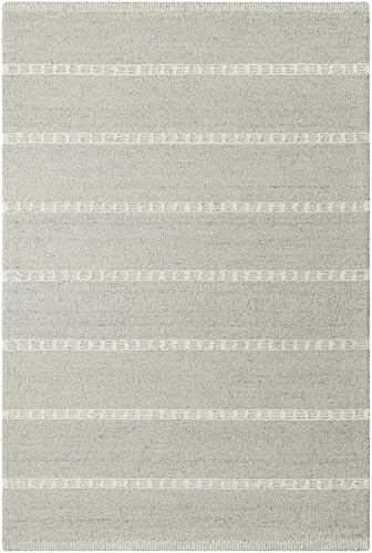 BoutiqueRugs Zelda Contemporary Area Rug - Ash, Metallic Silver - 2' x 3'