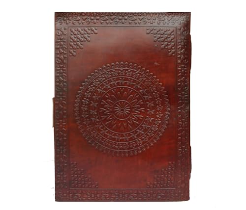 10 Inch Leather Journal with blue stone Writing Pad Blank Notebook Handmade Notepad For Men & Women Unlined Paper Best Present Art Sketchbook Travel Diary To Write Book Of Shadow Refillable Grimoire steampunk buy now online 10 Inch Leather Journal with blue stone Writing Pad Blank Notebook Handmade Notepad For Men & Women Unlined Paper Best Present Art Sketchbook Travel Diary To Write Book Of Shadow Refillable Grimoire steampunk buy now online