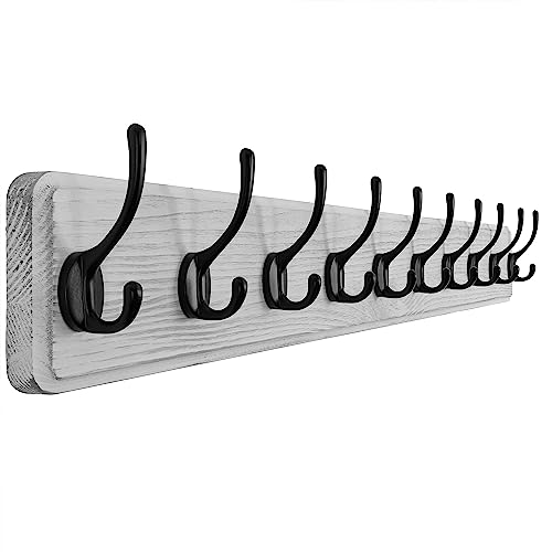 SKOLOO Gran perchero rústico de pared