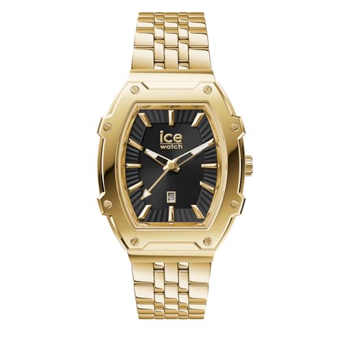 Montre dorée pour femme le cadeau idéal Ice-Watch Ice boliday en acier 024970