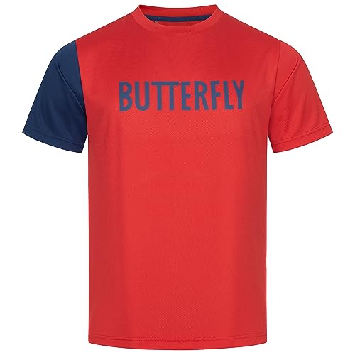 Butterfly USA Team 23 Practice Shirt — Short Sleeve, Breathable, Moisture Wicking, Dry-fit Shirt — Active Performance T-Shirt2