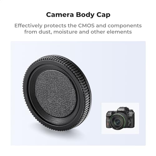K&F Concept CASKU.2228 Rear Lens Cap & Body Cap Cover & Hot Shoe Cover Kit For Pentax K Mount Camera Lens K3 K3 Ii K70 Ks1 Ks2 K500 K50 thumb #1