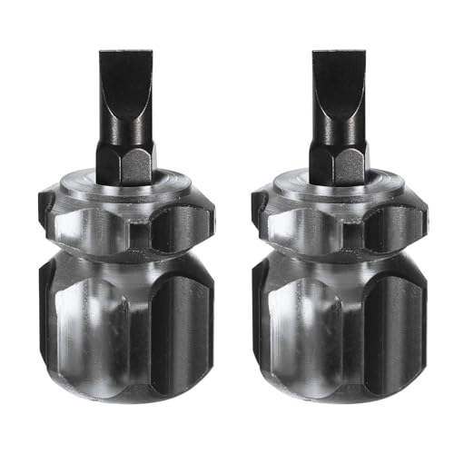 HARFINGTON 2 tournevis plat tête stubby 45# acier noir SL6