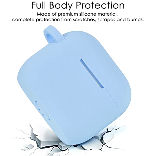 Image of VISOOM Case for Airpods 3 Pink Airpods 3rd Cases 2021 Silicone for iPod 3 Earbuds Case Cover Women Wireless Charging Case with Accessories Girl Bling Keychain for Apple Ear Buds 3rd Generation
