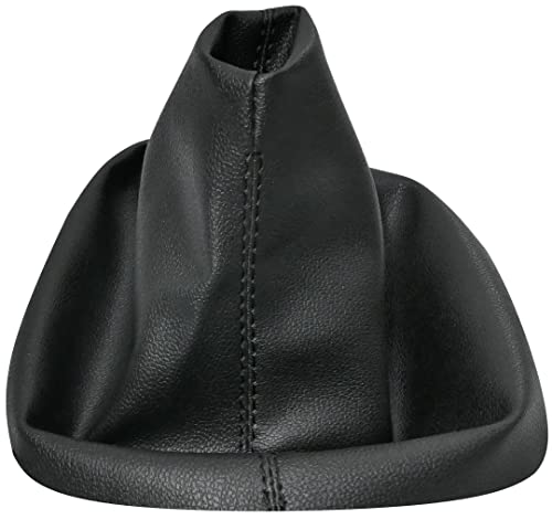 AERZETIX - C58498 - Funda para palanca de cambios - compatible con Seat Ibiza 6L de 2002 a 2008 - color: negro - en piel sintética Cover