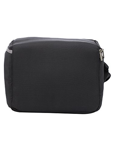 Image of BagsRUs Black Polyester 11 Liter 12 500ml Cans Portable Travel Chiller Cooler Bag with 2 Free ice Packs (CH104FBL)