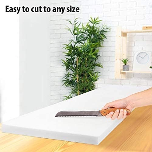 Miniatura 3 de AK TRADING CO. Cojín de espuma para tapicería de 3 pulgadas de alto x 24 pulgadas de ancho x 72 pulgadas de largo con certificado CertiPUR-US