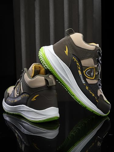 Image of ASIAN Kids ADVENTURE-01 Stylish Casual High Top Sneaker and Trendy Shoes with Laces for Boys