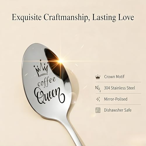 Coffee Queen Spoon with Gift Box