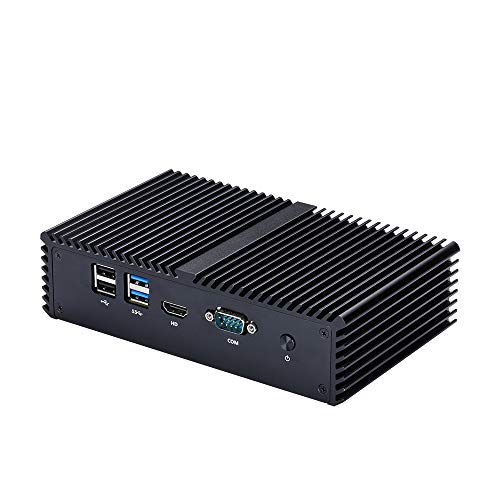Image of Qotom Fanless Mini PC 6 Intel i210 LAN CPU i5-7200U Router Barebone