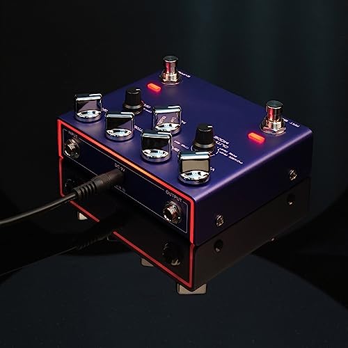 OUSIKA Pédale d’effet de Guitare à Distorsion Simulation d’ampli à Gain élevé Son métallique Moderne Noise Gate Accessoires de Guitare Pédale d’effet de Guitare Tuner - Les Beatles, Paul McCartney, John Lennon, RIngo Starr, George Harrison OUSIKA Pédale d'effet de Guitare à Distorsion Simulation d'ampli à Gain élevé Son métallique Moderne Noise Gate Accessoires de Guitare Pédale d'effet de Guitare Tuner – Image 6