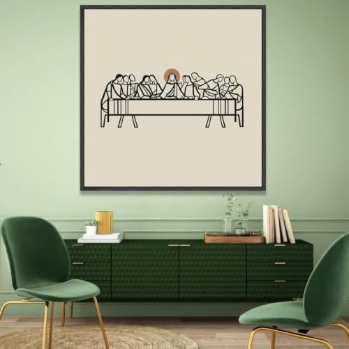 Tableau de la Cène en impression sur toile haute définition