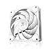 EZDIY-FAB Cube Fan PRO Ventilatore di Caso del PC di 120mm,Ventola di Raffreddamento di Rendimento Elevato,Ventole di Raffreddamento del Computer,1200 RPM,Connettore a 3pin-1Pack-Bianco