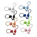 Yardenfun Cord Holder 16pcs Silicone Cable Manager Cable Storage Clips Cable Management under Desk Pig Cute Doormat Headset Winder Ties Cable Tie Cord Ties Processor Travel Fasten Cable Ties