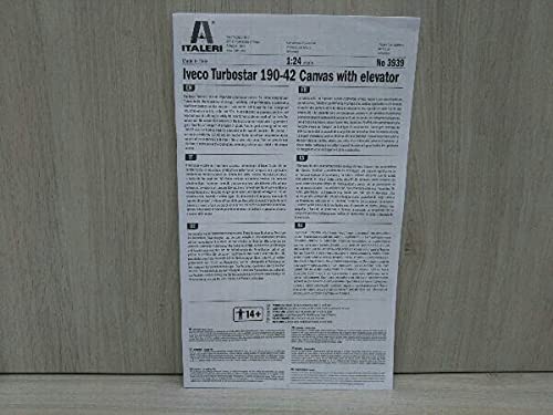 Amazon.co.jp: 【内袋未開封】プラモデル イタレリ 1/24 イベコ ターボ