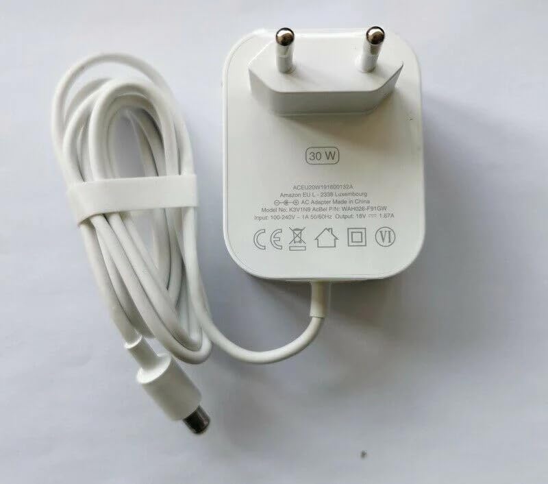 CARE CASE® Power Adapter 30W 18V for Amazon Echo Plus (2nd Gen), Echo 4th Gen and Echo Show 8(1st, 2nd Gen) Echo Show 8 (White - 30W) (B0CRP9ZGDY) Amazon Price History, Amazon Price Tracker