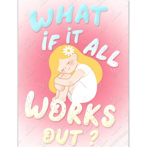 Gamteldot Pink Diamond Art Inspirational Girly Diamond Painting,12x16in