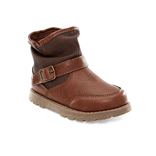 Simple Joys by Carter's Boys Hugo Boot, Brown by Simple Joys by Carter's - Used condition - US$9.48